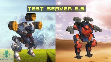 NEW DASH DESIGN | NEW GEKKOS | Test Server 2.9 | War Robots