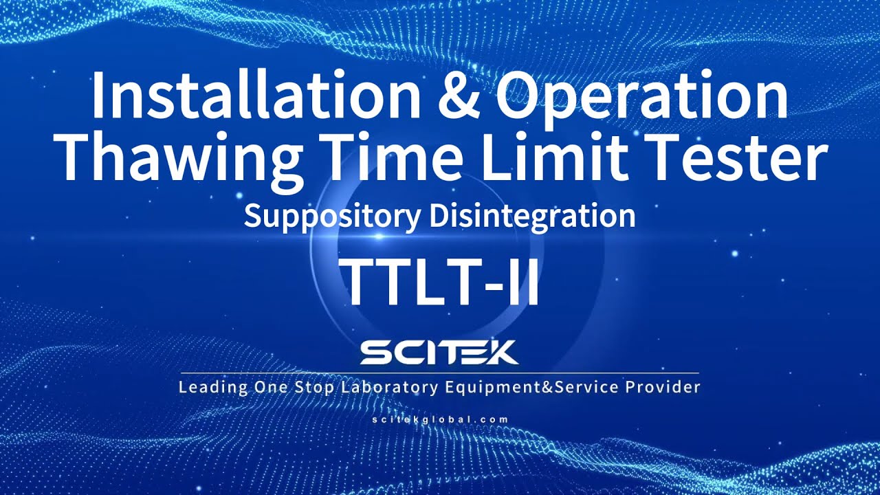 Thawing Time Limit Tester TTLT-II Installation & Operation - 20251111 ...