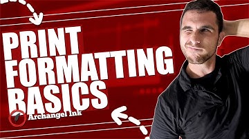 Basics of Print Formatting for KDP Print, CreateSpace and More