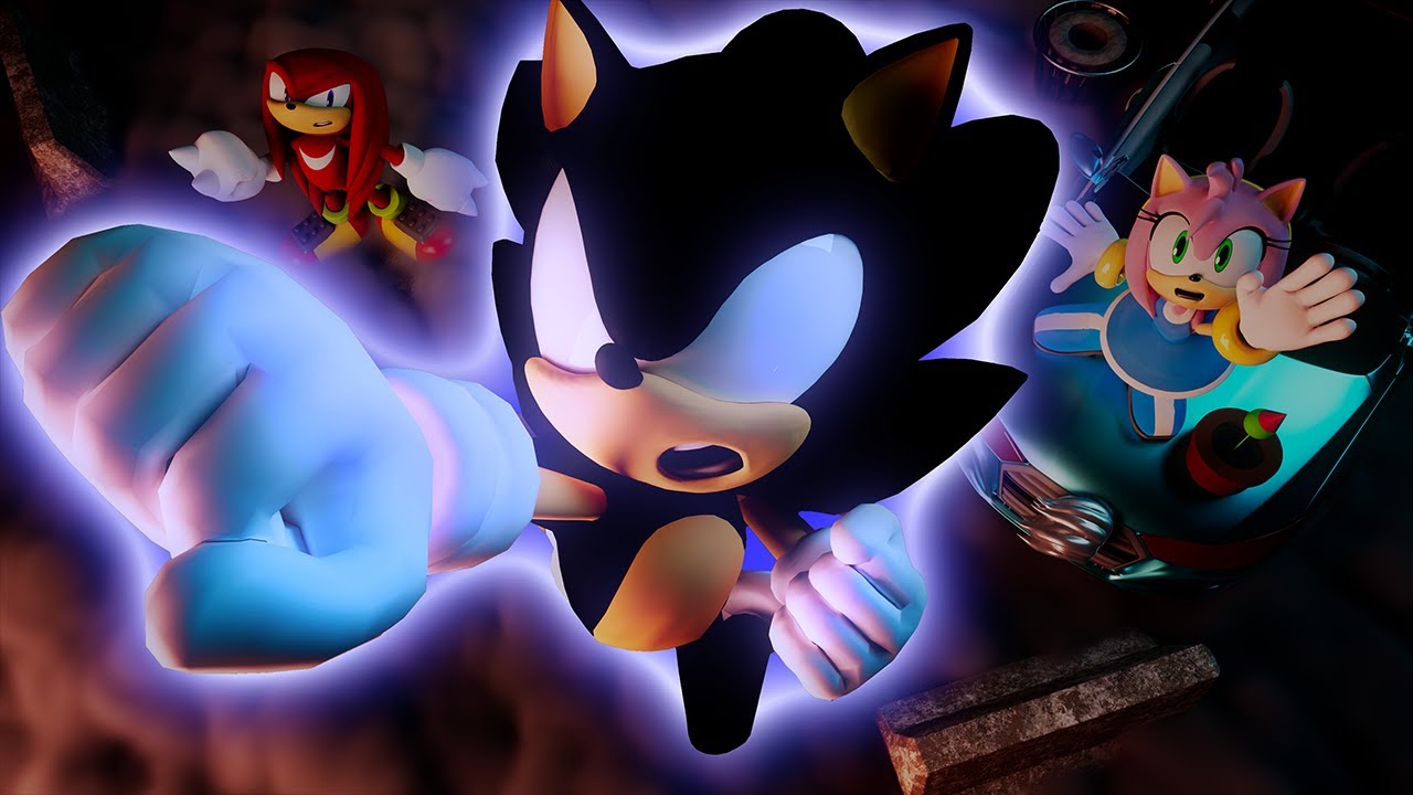 Sonic.ExE, Super Sonic, Fleetway Super Sonic and Dark Sonic. in 2023