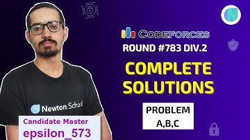 CodeForces Round #783 Div2 || A,B,C || Complete Solutions