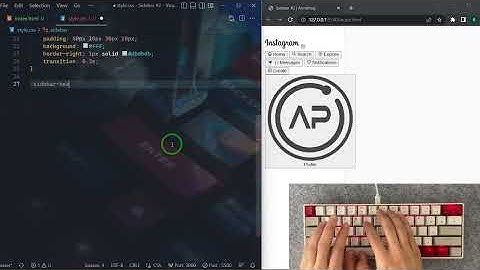 ASMR Programming - Instagram Sidebar Coding - No Talking