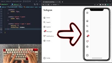 ASMR Programming - Instagram Sidebar Coding - No Talking