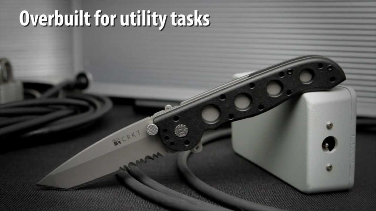 CRKT M1612Z Knife Designed by Kit Carson YouTube