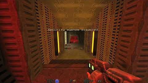 Quake 2 level: The Outer Defences (replay)