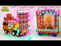 Navdurga Gaori Ganesh Murti Navratri Pooja DJ Light | Mini DJ Truck Durga Radha Krishna Mini Trolly