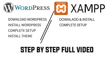 Complete Tutorial: Install WordPress & Theme using Xampp  localhost in Laptop (Urdu/Hindi)