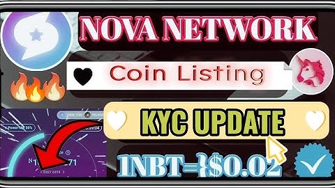 Nova network price | Nova Coin Listing | nova network kyc |
