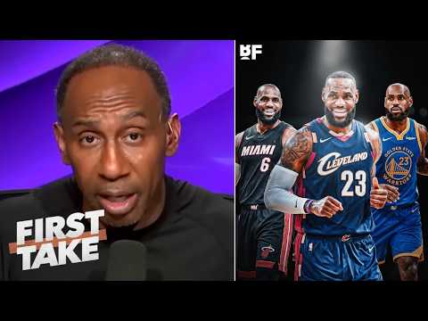 Stephen A. latest update on LeBron's best free agency landing spots: 76ers, Warriors & Cavs