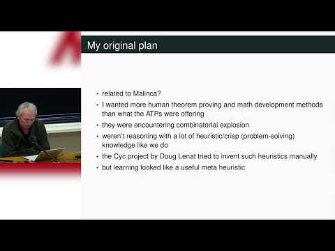 Some remarks about machine learning and (un)natural proving