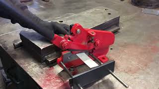 Rexo Cisaille A Utilisation De La Plaque Guide Latérale