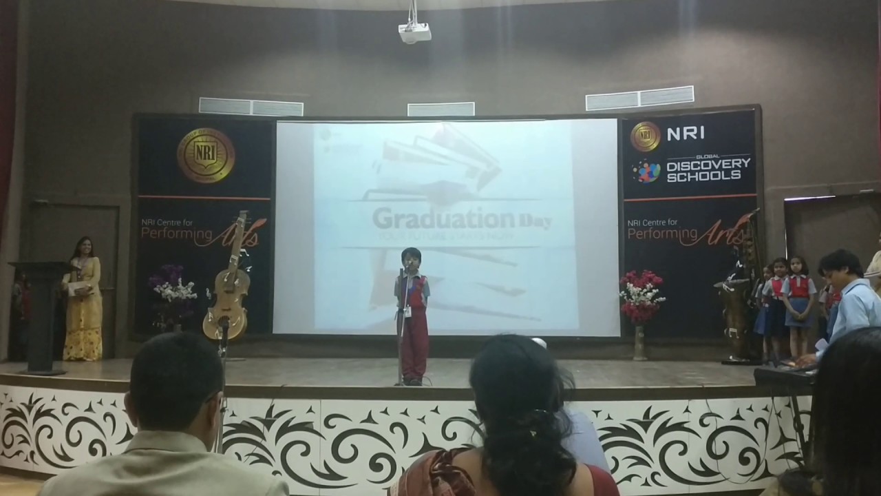 Aether Sizariya Graduation Day @ NRI gDS Bhopal Global Discovery School