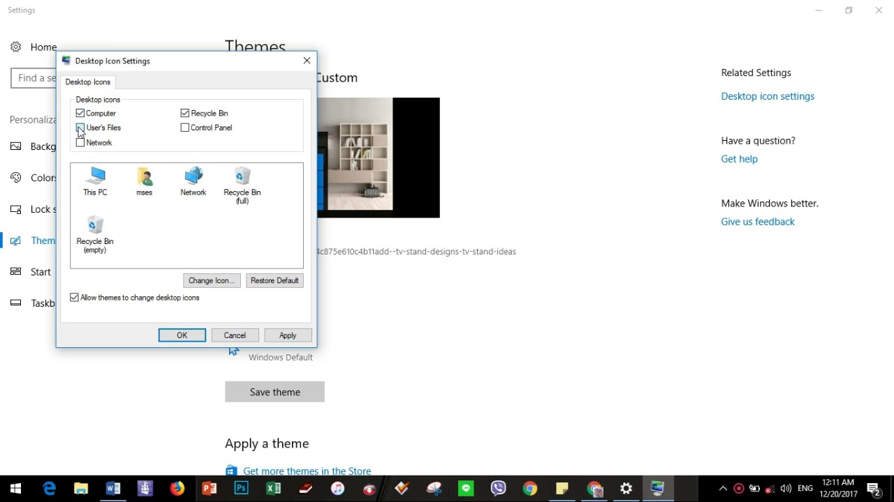 how-to-display-icon-on-windows-10-youtube