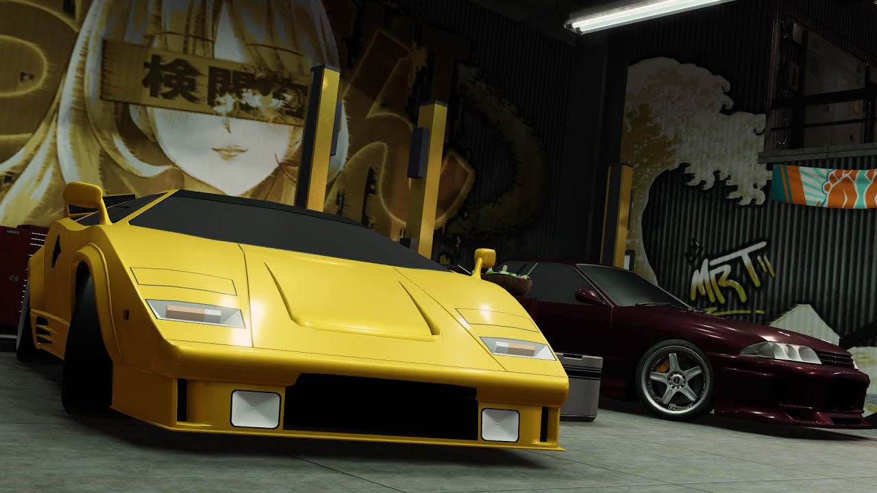 [Midnight Racing: Tokyo | Countach | 5:36.836 Otsuki Death Trial] Bull ...