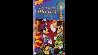 Closing To Jiminy Crickets Christmas Uk Vhs 1996