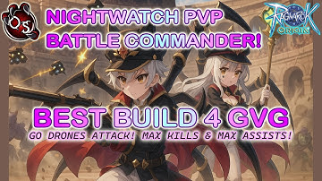 BEST BUILD FOR GUILD WARS! NIGHTWATCH BATTLE COMMANDER PVP!