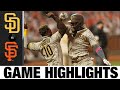 Padres smash three home runs in win over Giants | Padres-Giants Game Highlights 9/26/20