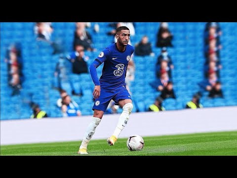 Hakim Ziyech Clearing Defences With A Single Pass