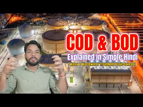 COD & BOD Explained in Simple Hindi | Water & Wastewater Treatment Basic Concept | @DharmrajCreation