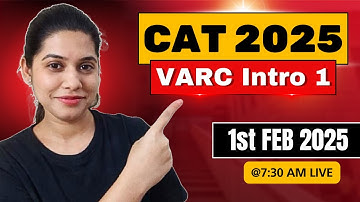 Best VARC approach for beginners | Hundred percent | Deepika Awasthi