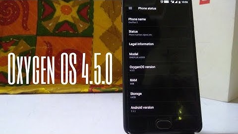 OnePlus 3/3T Oxygen OS 4.5.0 Official Android 7.1.1 Nougat  Update.