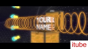 FREE MINECRAFT [ONLY BLENDER] INTRO TEMPLATE