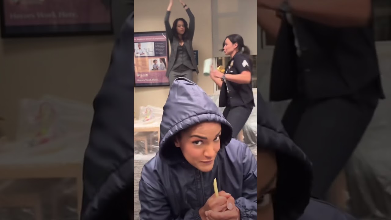 Lucy, Angela and nyla all vibing in a HOSPITAL??? 