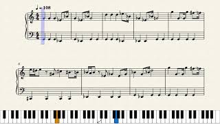 The Imperial March from Star Wars(easy piano)/ ダースベイダーのテーマ  ピアノ  初級