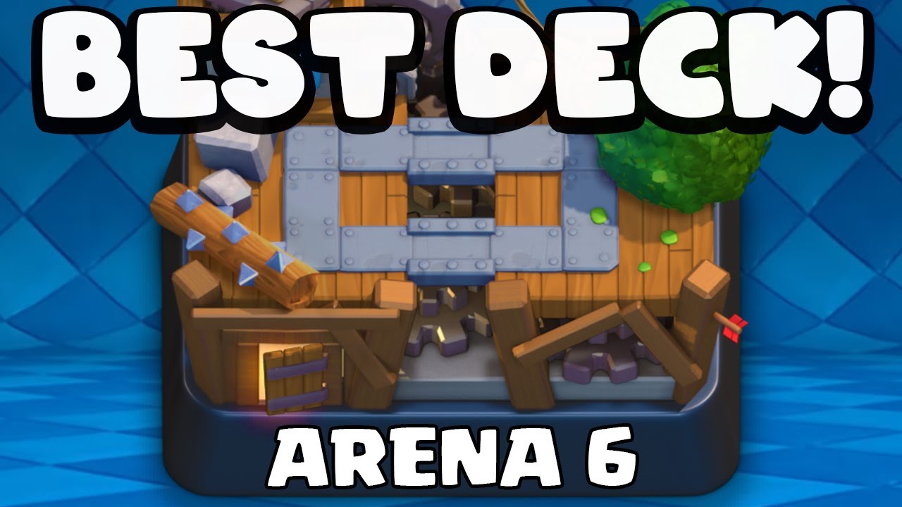 Best Deck for ARENA 6 (Clash Royale) #clashroyale #clashroyal