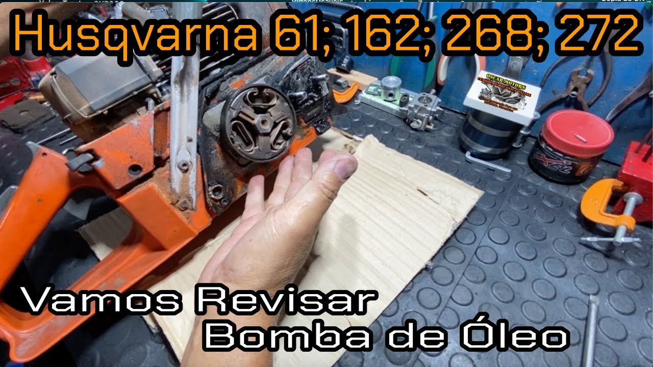 Husqvarna 272 Parou de Lubrificar