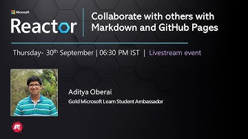 Collaborate with Others with Markdown and GitHub Pages