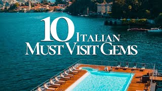 10 Most Beautiful Places To Visit in Italy 4k 🇮🇹 | Italy Travel 2024