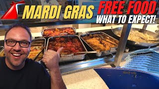 FREE Carnival Mardi Gras Food  What to Expect!