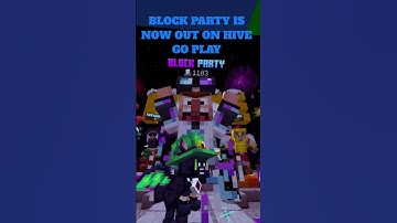 Block party is out #hive #shorts #viral #short