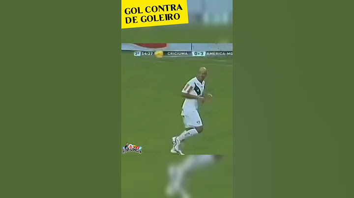 Gol contra (bizarro) de goleiro
