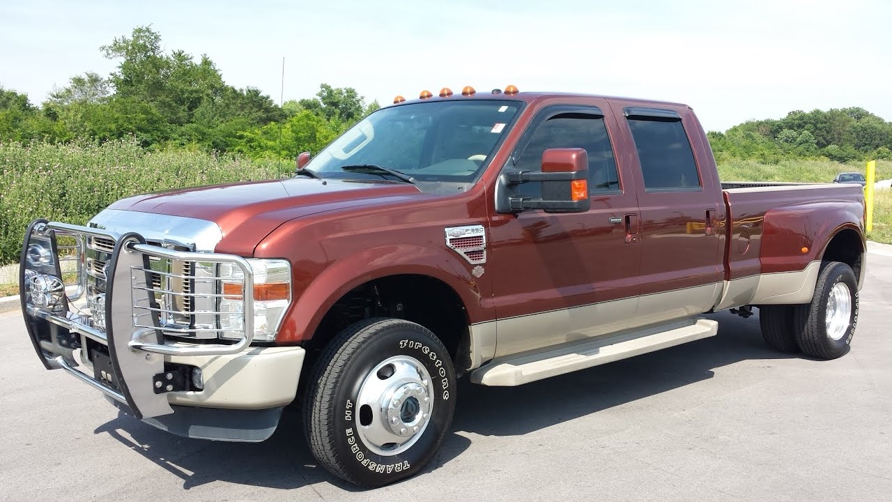 Sold 2008 Ford F 350 King Ranch Crew Cab 4x4 Diesel Copper Metalic 118k Call 855 507 8520