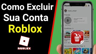 Como excluir sua conta Roblox - 2021