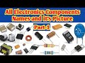 All electronic components names and pictures part 1