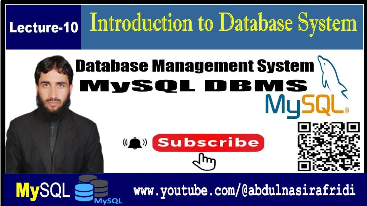 Lecture-10| Database Management System | MySQL DBMS - YouTube