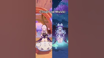 Genshin Characters with Matching Idle Animations #yumemizuki #furina #citlali #arlecchino #yaemiko