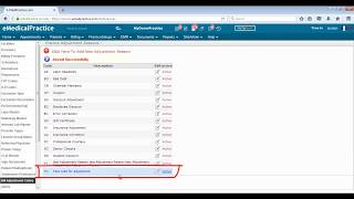 Bill adjustment code - eMedPractice