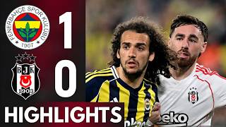 Fenerbahçe - Beşiktaş | 1-0 | Maç Özeti | Süper Lig 2025/26 fb bjk