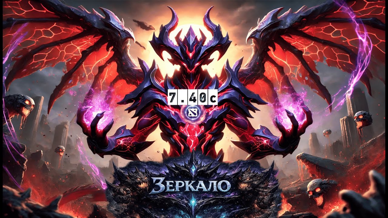 Зеркальный Carry Terrorblade Turbo Dota 7.40c