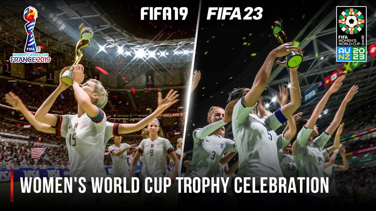 Women's World Cup Trophy Celebration In FIFA | 2019 - 2023 |