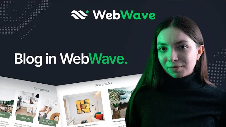 Blog in WebWave website builder - website in 5 minutes