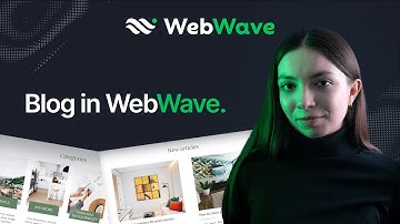 Blog in WebWave website builder - website in 5 minutes