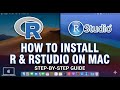 How to Install R and RStudio on Mac (Full Guide) | Complete R Setup on macOS