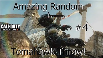 Black Ops 2 - Amazing Random Tomahawk Throw #4 (Beast Bridge Shot)