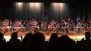 Stetson Mdl Sch Spring Orchestra Concert 2017 Polinas 6Th Grade