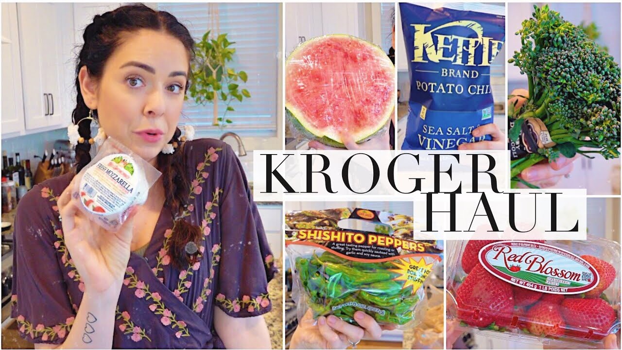 Healthy Kroger Grocery Haul! YouTube